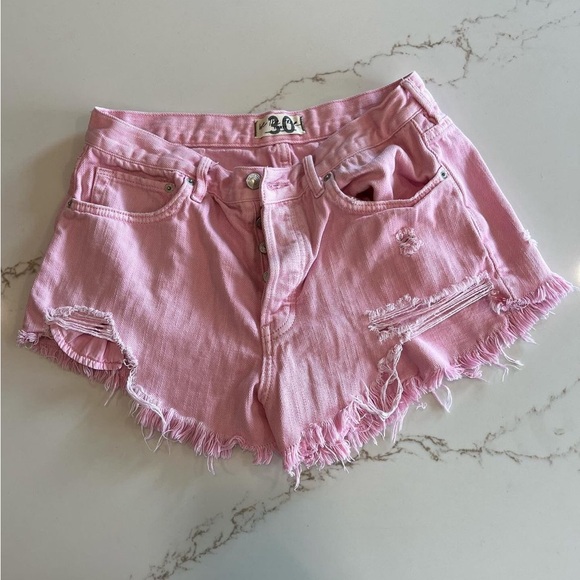 Free People Loving Good Vibrations Shorts - Picture 2 of 3